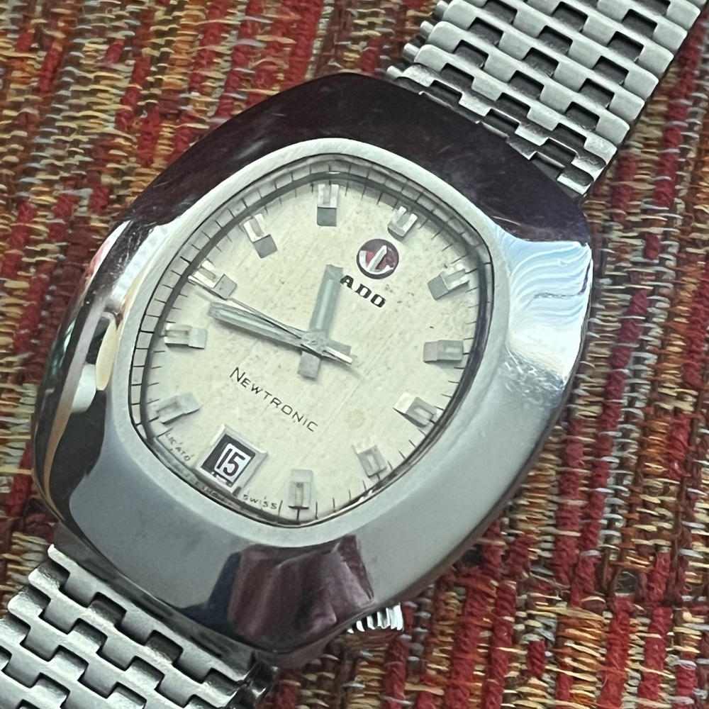 Mans Rado Newtronic Wristwatch